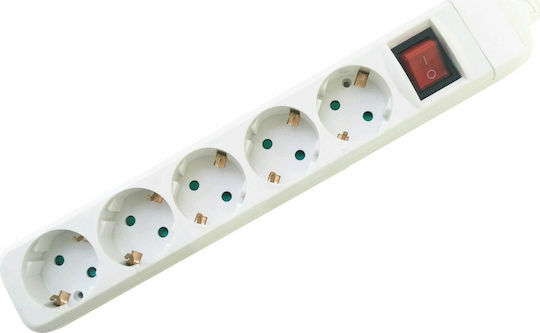 Entac ERWSEG5-SW Power Strip 5 Positions with Switch without Cable