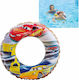 Intex Cars Kids' Swim Ring with Diameter 51cm. from 2 Years Old