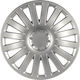 AMiO Car Hubcap Set Smart 15" 1pc Silver /AM