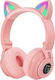 STN26 Wireless/Wired On Ear Headphones Pink