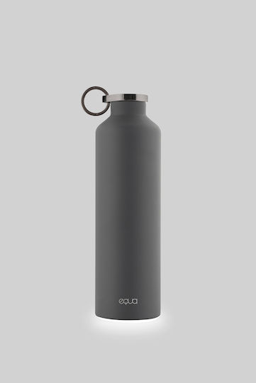 Equa Smart Μπουκάλι Νερού Μεταλλικό με Βιδωτό Καπάκι Γκρι 680ml Equa Smart Μπουκάλι Νερού Μεταλλικό με Βιδωτό Καπάκι Γκρι 680ml