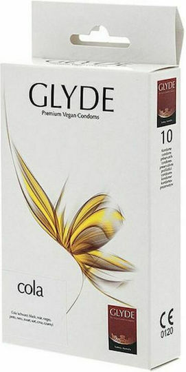 Glyde Premium Vegan Condoms Cola 10pcs