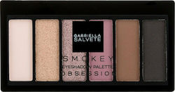 Gabriella Salvete Smokey Eyeshadow Palette Paletă cu Farduri de Pleoape Formă Solidă 10gr