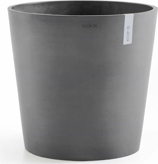Ecopots Amsterdam Ghiveci Plastic 60x60x49cm.