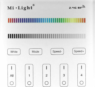 Avide ABLS12VTPRRGBW-RFC-4Z Wireless Dimmer Touch Controller RF Wall Mounted Dimmer 15.001.0370