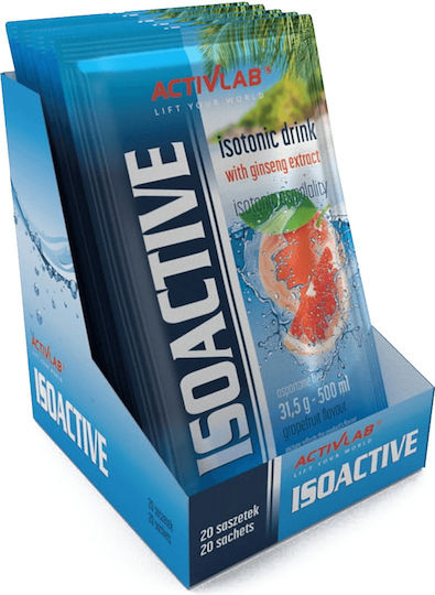 ActivLab IsoActive Изотонична Напитка Айс Ти Праскова 20 x 31.5гр