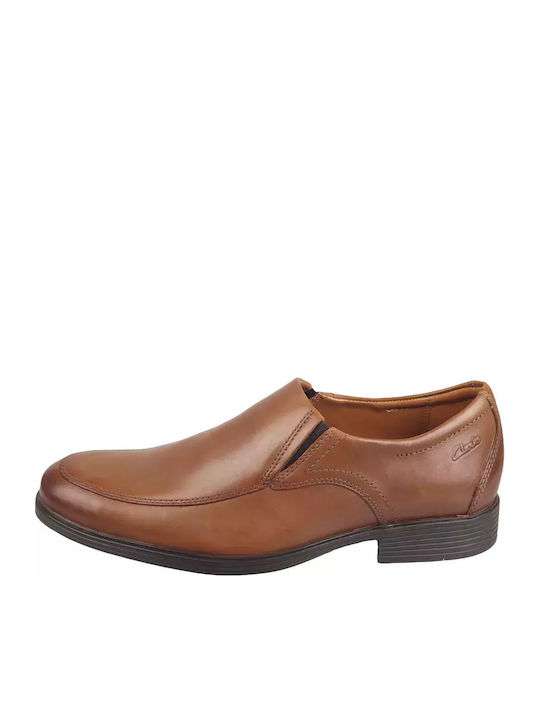 Clarks Whiddon Step Men's Leather Casual Shoes Brown