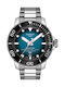 Tissot Seastar 2000 Professional Powermatic 80 Мъжки Часовник 46мм Хронограф Автоматичен Сребрист