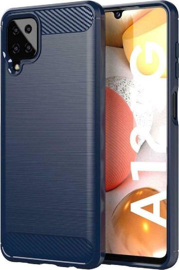 Powertech Back Cover Σιλικόνης Μπλε (Galaxy A12)