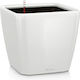 Lechuza Quadro LS 43 Flower Pot Self-Watering 43x40cm in White Color 16180