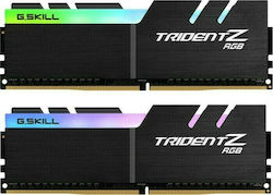 G.Skill Trident Z RGB 64GB DDR4 RAM cu 2 module (2x32GB) și Viteză 4266 pentru Desktop