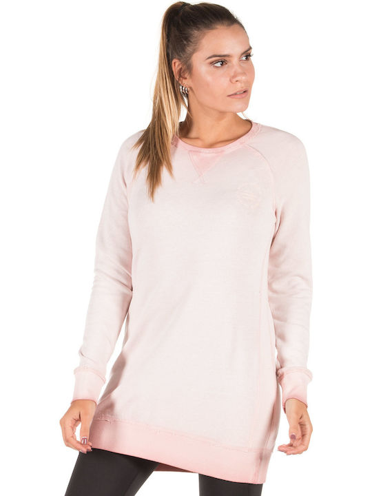 Body Action Women's Long Sweatshirt Salmon