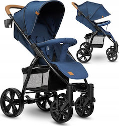 Lionelo Annet Plus Baby Stroller Suitable for Newborn Blue Denim 10.36kg