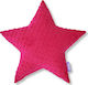 Jukki Crib Decorative Pillow Minky Fuchsia 40x40cm 703-0515-0614