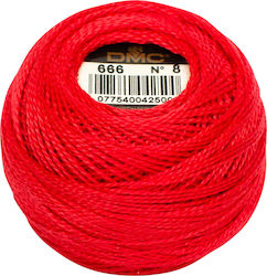 DMC Конец Бродерия Cotton Perle No8 Памучна Чер...