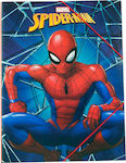 Gim Folder with Rubber Band for Paper A4 Blue Spiderman