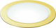 Fan Europe Fusion-5W Round Metallic Recessed Spot with Integrated LED and Natural White Light Gold 7x7cm. 1pcs