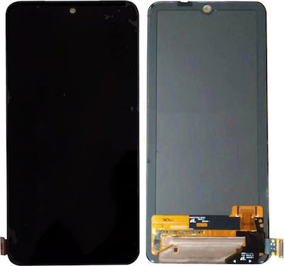 OLED Mobile Phone Screen Replacement with Touch Mechanism for Redmi Note 10 (Black)