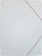 A&G Paper Folder Prespan with Rubber Band and Ears for Paper A4 White