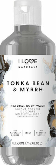 I Love Cosmetics Tonka Bean & Myrrh Αφρόλουτρο με Βούτυρο Καριτέ & Άρωμα Ξυλώδη 500ml