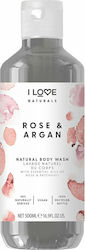 I Love Cosmetics Rose & Argan Gel Cremos De Duș 500ml I Love Cosmetics Rose & Argan Gel Cremos De Duș 500ml