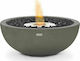 Ecosmart Fire Mix 600 Internal / Outdoor Floor Bioethanol Fireplace Natural 60x60x22.9cm