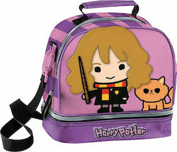 Graffiti School Lunch Bag Shoulder Bag Purple H...