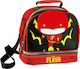 Graffiti Shoulder Lunch Bag Red L20 x W16 x H22cm