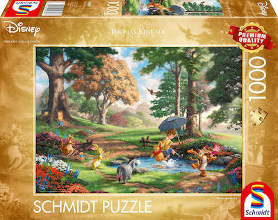 Winnie The Pooh Puzzle 2D 1000 Pieces