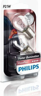 Philips Lamps Car BA15S 12V 21W 2pcs