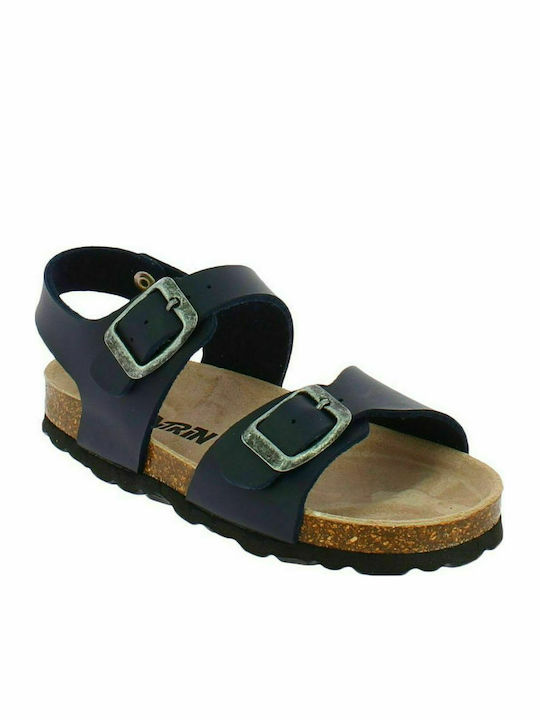 IQ Shoes Παιδικά Πέδιλα Navy Μπλε