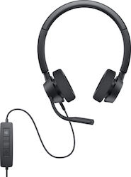 Dell WH3022 Pro Stereo Headset On Ear Multimedia Ακουστικά με μικροφωνο και σύνδεση USB-A