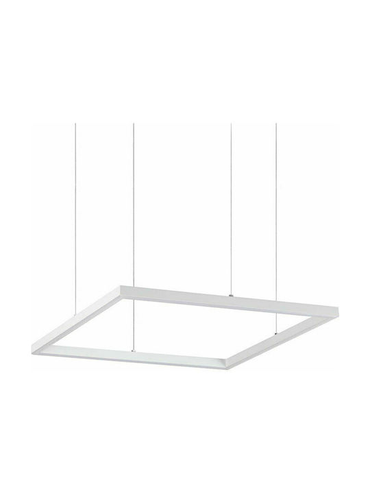 Ideal Lux Oracle Pendant Lamp with Built-in LED White