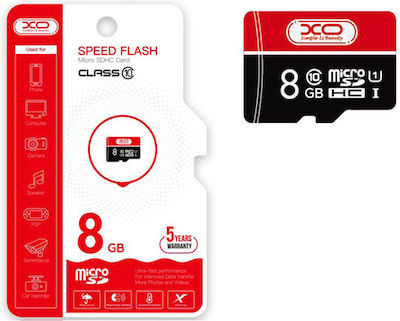 XO Speed Flash microSDHC 8GB Class 10 U1 UHS-I