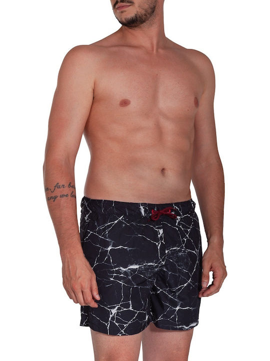 Garage Fifty5 GAM003-204-16 Men's Swimwear Shorts Black