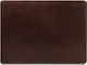 Tuscany Leather Σουμέν Διπλό Δερμάτινο Καφέ Σκούρο 50x40cm