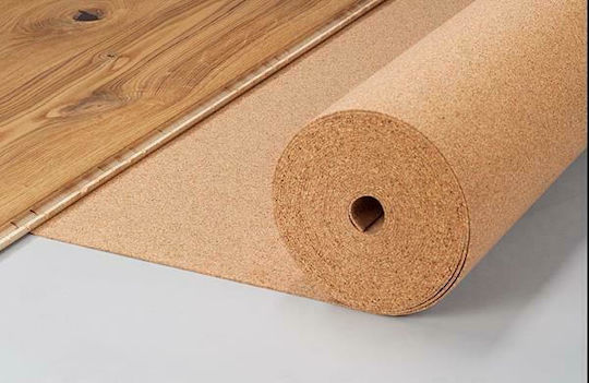 Newplan Floor Underlayment Cork with Roll Width 100cm (price per sq.m)