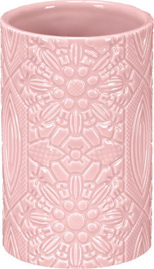 Kleine Wolke Mandalay Tisch Getränkehalter Keramik Rose Rosen