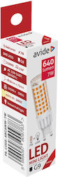Avide ABG9WW-7W LED 7W G9 Θερμό Λευκό Avide ABG9WW-7W LED 7W G9 Θερμό Λευκό