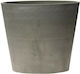 ArtPlast Κωνική Flower Pot 50x47cm in Gray Color ATC.050.SB.GC