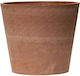 ArtPlast Κωνική Flower Pot 40x34cm in Orange Color ATC.040.SB.CO