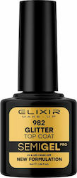 Elixir 982 Glitter Top Coat 8ml