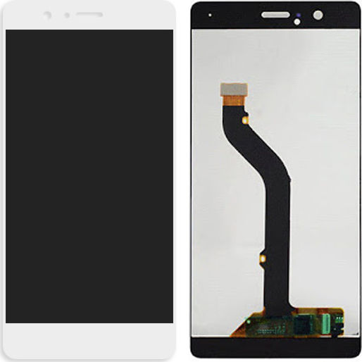 Οθόνη Grade A με Μηχανισμό Αφής για Huawei P9 Lite (Λευκό)