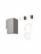 Fos me Wall-Mounted Outdoor Spot Light GU10 IP65 Double Beam