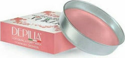 Depilia Facial & Body Hair Removal Wax in Tray For Sensitive Skin Titanium 500ml