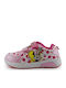 Meridian Kids Sneakers MIN1246 with Scratch Pink