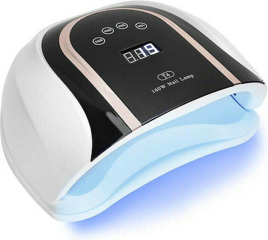 Factory T4 Lampă pentru Uscare a Unghiilor UV / LED 160W Alb