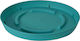 Atmosphera Farfurie Pot Plastic Turquoise 23x23buc 10.01.00D23TU