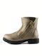 Asso Kids Boots with Zipper Gold