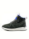68903 Kinder Sneakers Hoch Gray